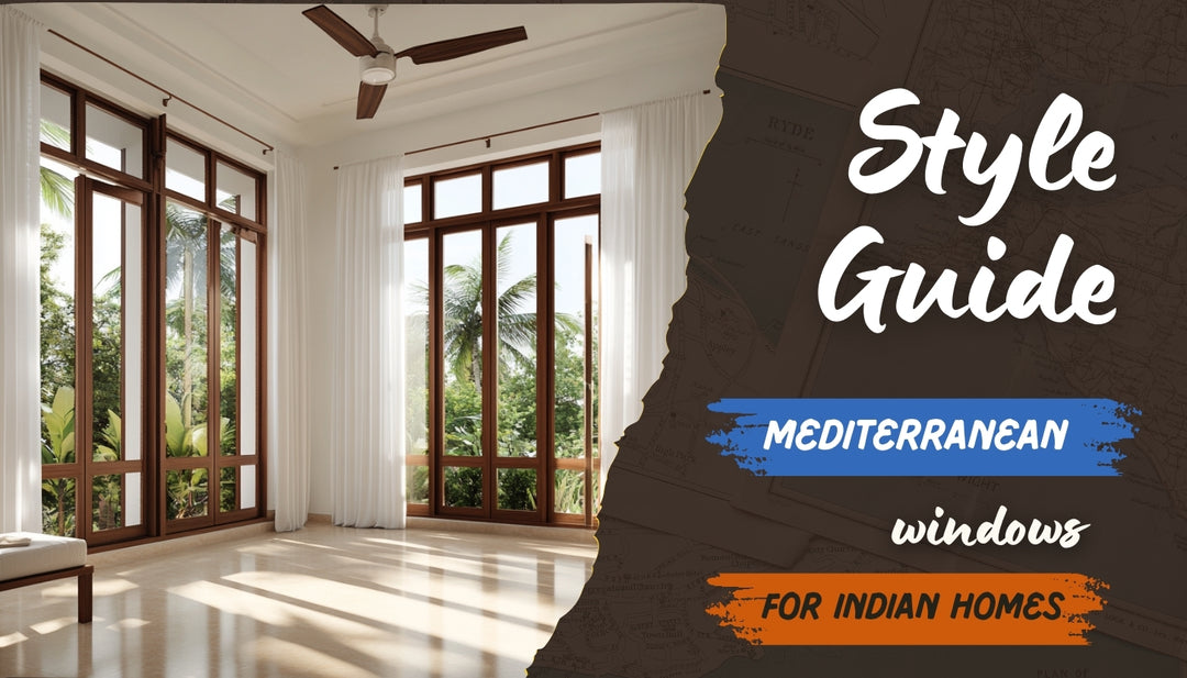 Mediterranean Window Design for Your Indian Home