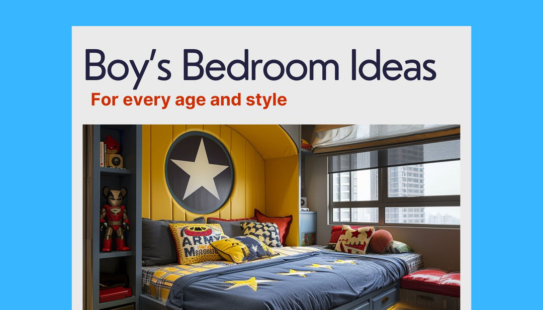 Boys Bedroom Interior Design - Perfect Spaces for Your Little Man