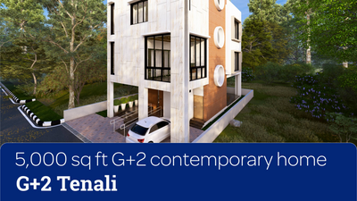 The Tenali Residence – 5,000 Sq Ft of Contemporary Vertical Living