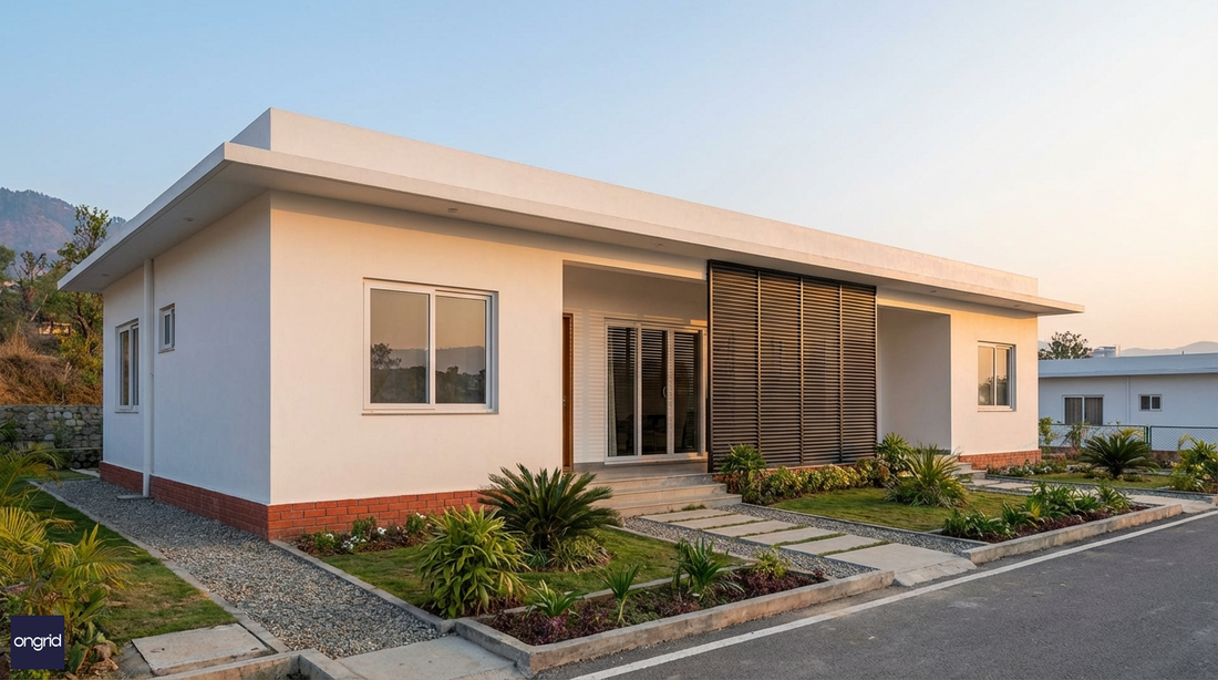 25x40 House Plan 1 Floor North Facing - Ongrid