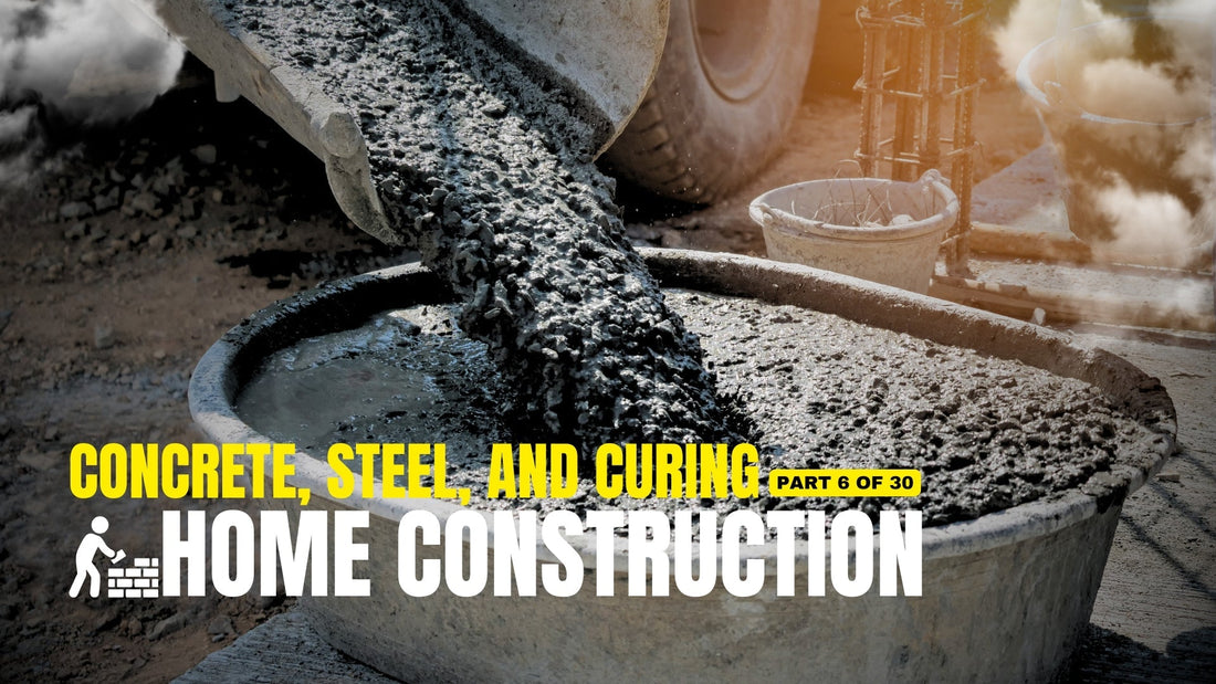 Guide to Concrete, Steel, and Curing in Home Construction