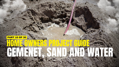 Why the simple mix of cement and sand is crucial for wall strength and various mix ratios?