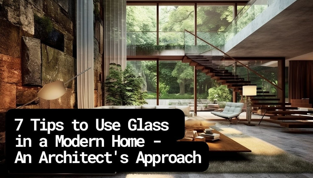 7 Tips to Use Glass in a Modern Home - An Architect's Approach