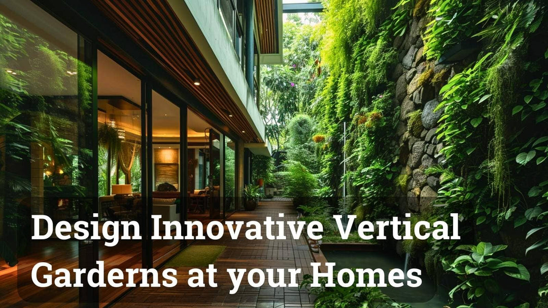 Innovative Vertical Gardens in Indian Homes - Conquer Space with Architect’s Guide