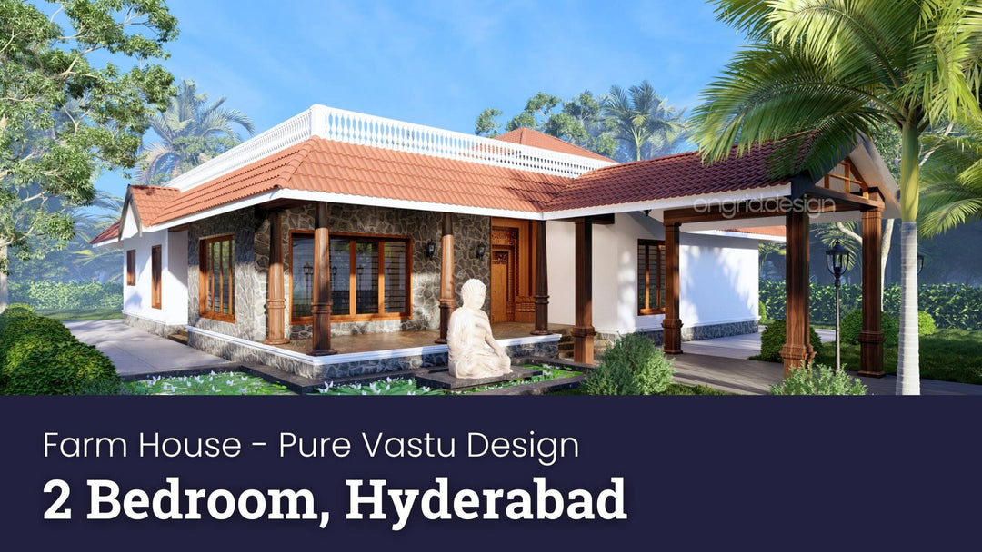 4500 sq ft Vastu Rich Farmhouse in Hyderabad: Design Case Study