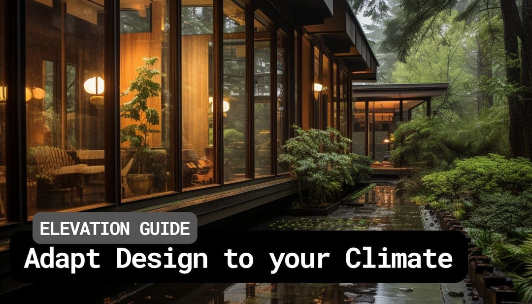 Elevation Designs and the Indian Climate: Designing homes that are functional and aesthetic in various Indian climates