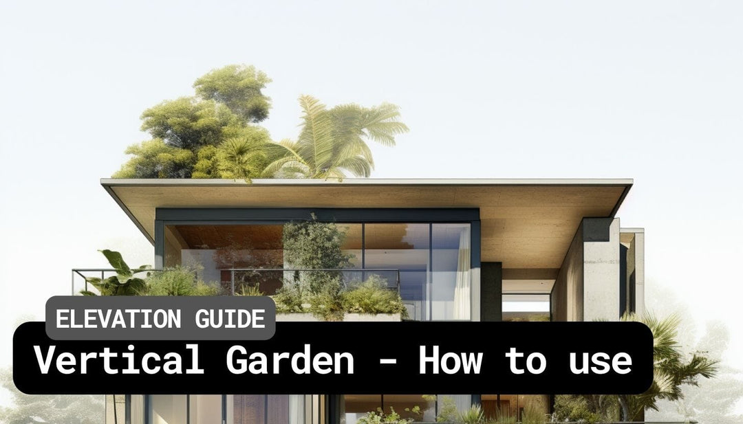 Incorporating Greenery in Home Elevations: The Trend of Vertical Gardens and Their Benefits