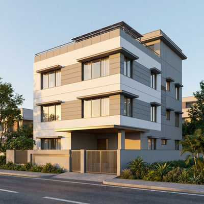 30x40 House Plan | 3 Floor South Facing Design