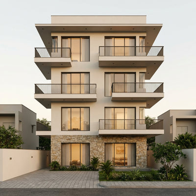 30x40 House Plan | 4 Floor North Facing Design