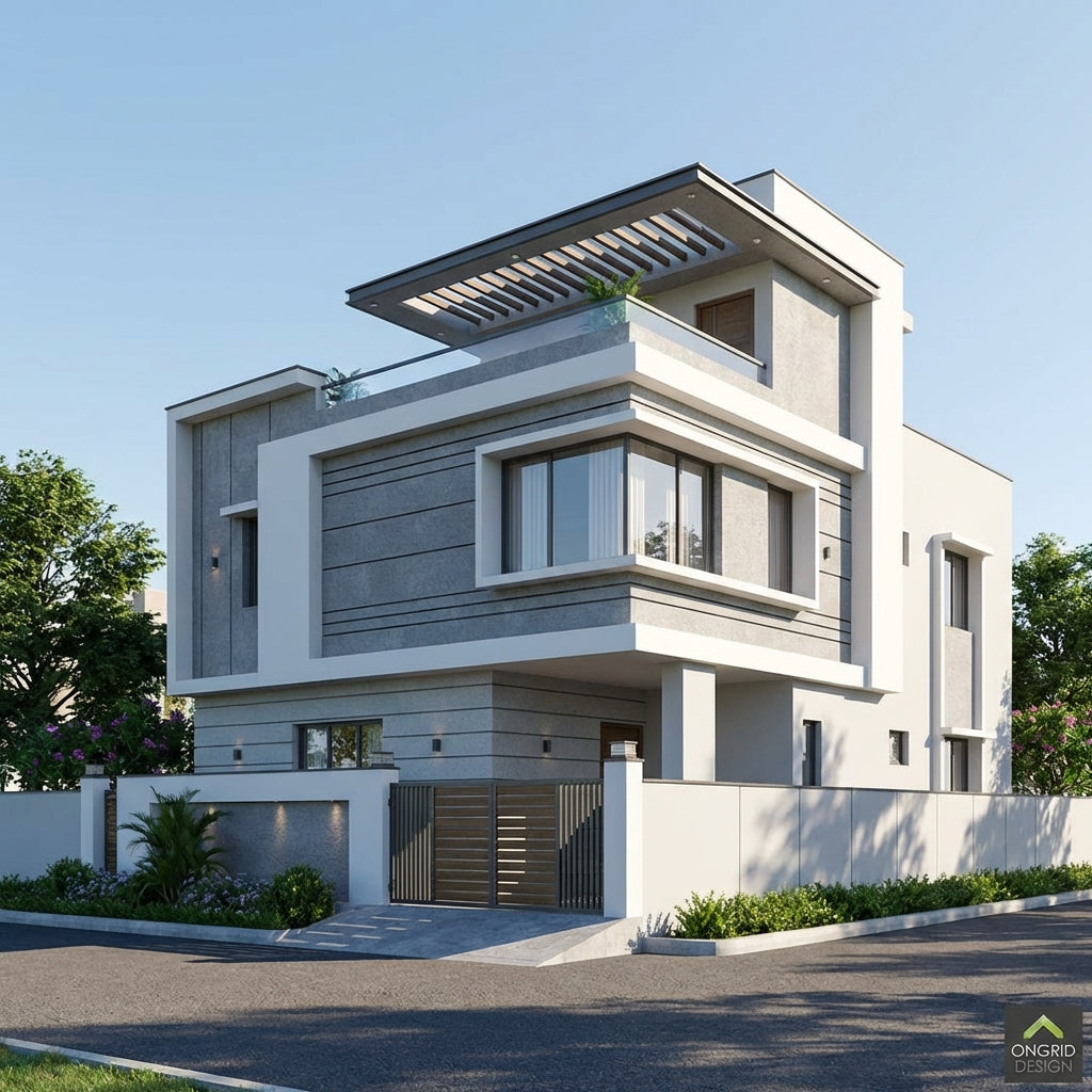 30x40 House Plan 2 Floor South Facing - Ongrid