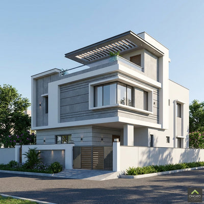 30x40 House Plan 2 Floor South Facing - Ongrid