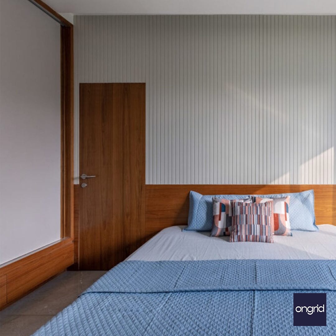 Pop Art-Inspired Bedroom Design| 13' x 12' ongrid.design 