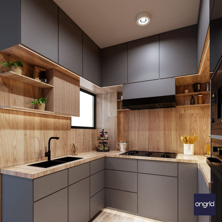 Mediterranean Kitchen Design: Warm and Inviting | 13' x 10' ongrid.design 