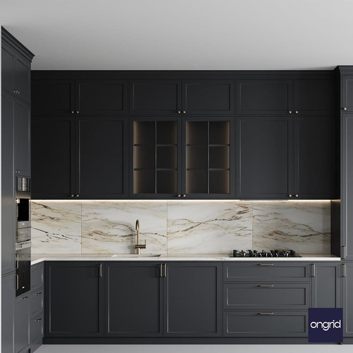 Luxury Modern Kitchen Designs: Unparalleled Elegance and Sophistication | 12' x 9' ongrid.design 