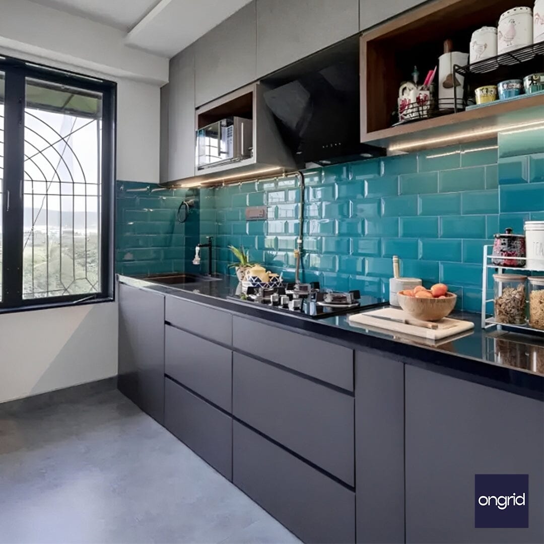 Rustic French Country Kitchen Design | 11' x 10' – Ongrid Design