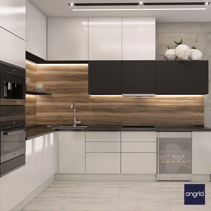 Transform Your Kitchen with Stunning Wall Designs | 12' x 10' ongrid.design 