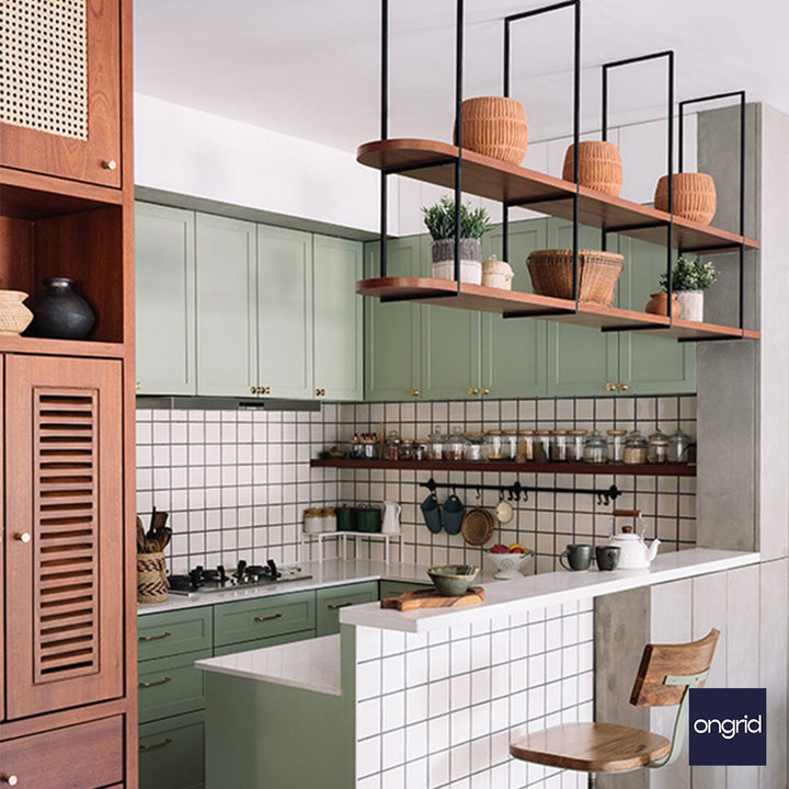Small Modular Kitchen Design: Space-Saving Solutions for Compact Spaces | 12' x 12' ongrid.design 