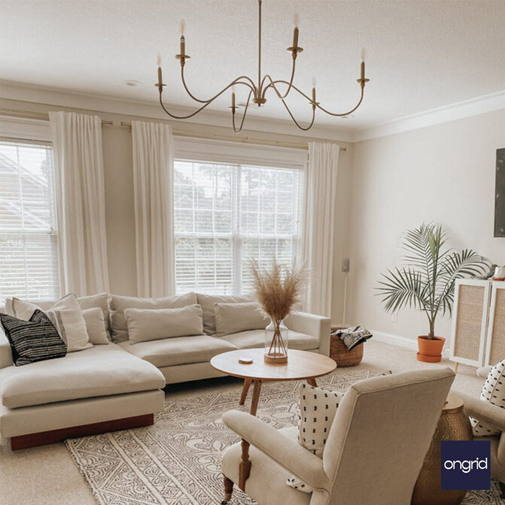 Pop Ceiling Designs: Bringing Elegance to Your Living Room - 22' x 16' | Ongrid.Design ongrid.design 