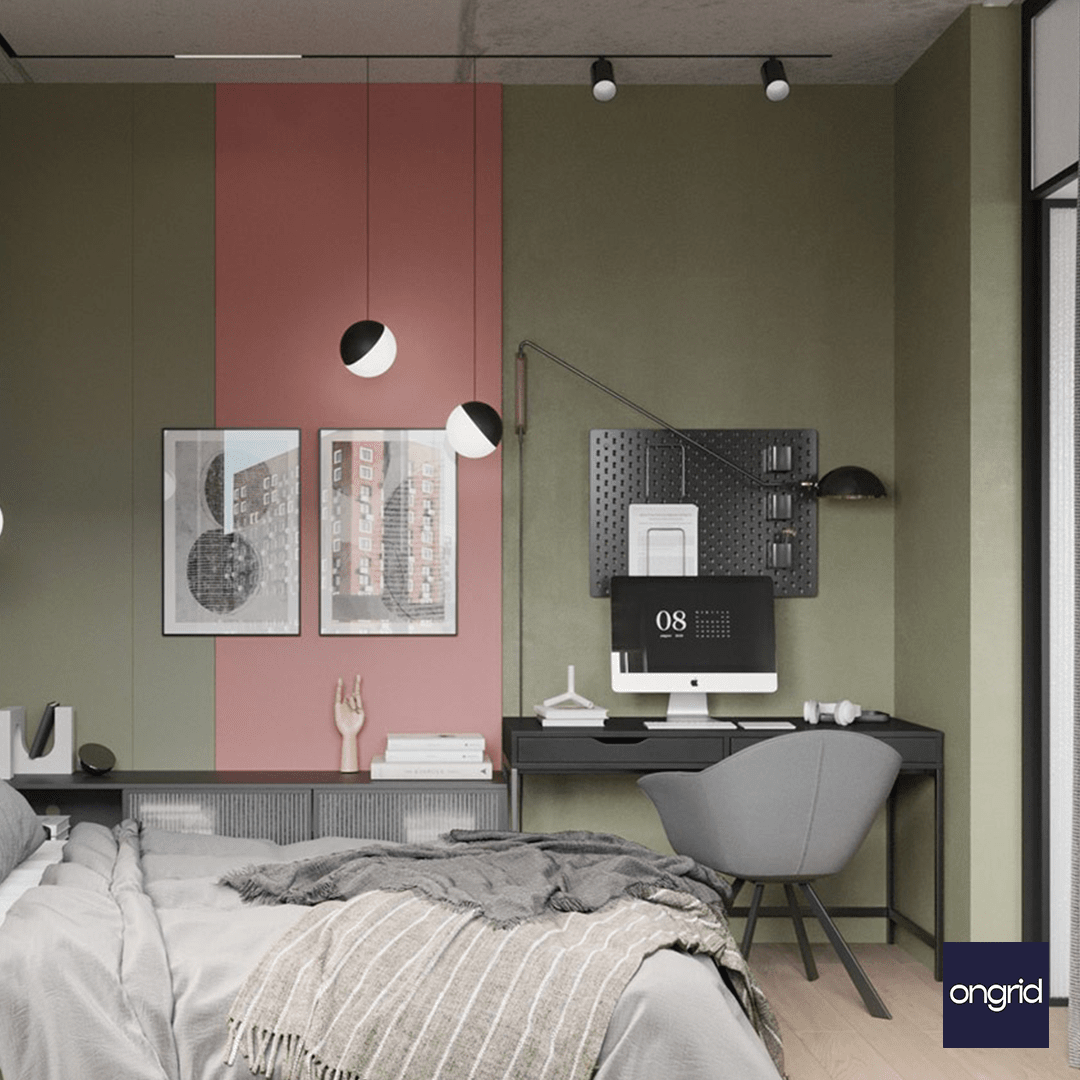 Glamorous Bedroom Haven Design | 15' x 11' ongrid.design 