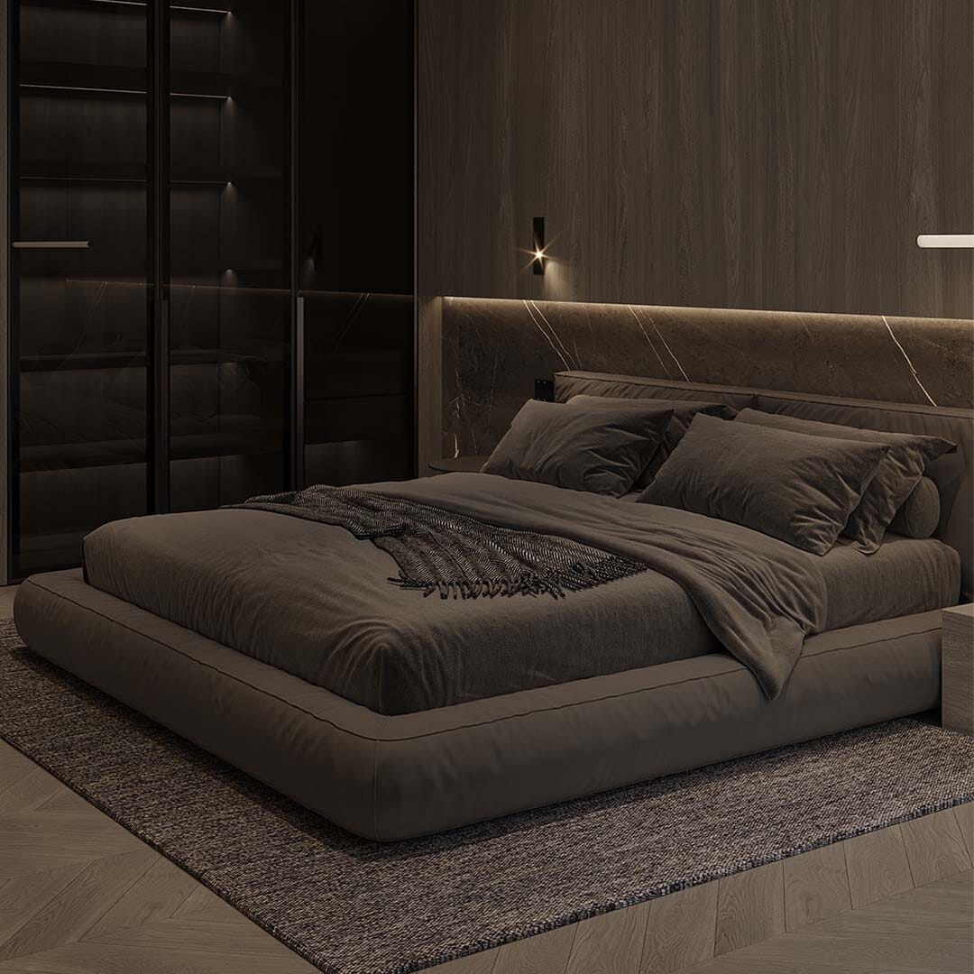 Whimsical Bedroom Haven Design | 17' x 12' ongrid.design 