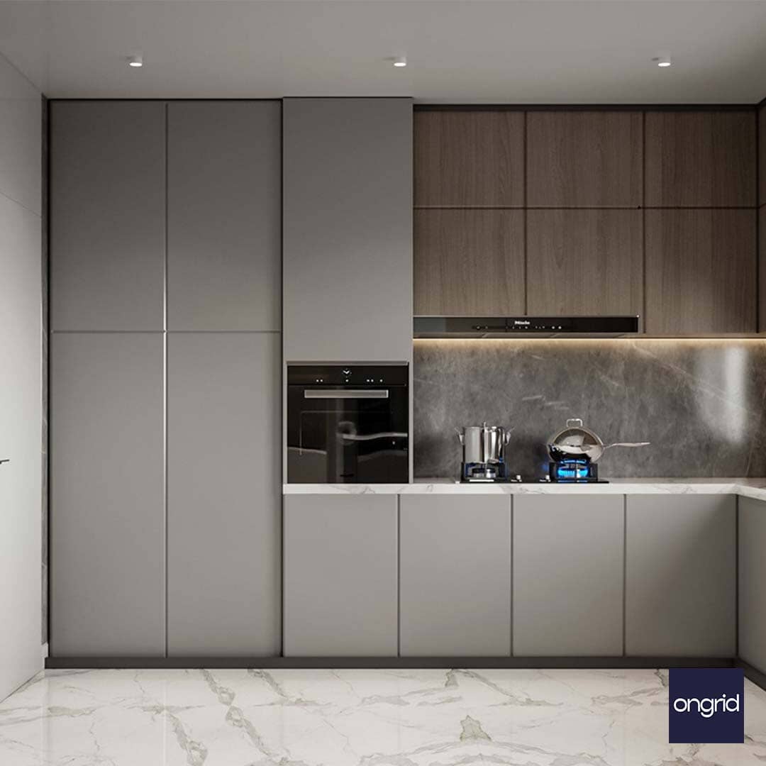 15' x 14' Simple Kitchen on Limited Budget – Ongrid Design