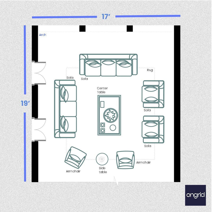 Inspiring Wall Decor for Your Living Room - 19' x 17' | Ongrid.Design ongrid.design 