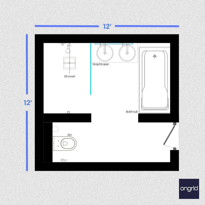 Toilet Design Ideas: Transforming Your Personal Space - 12' x 12' ongrid.design 
