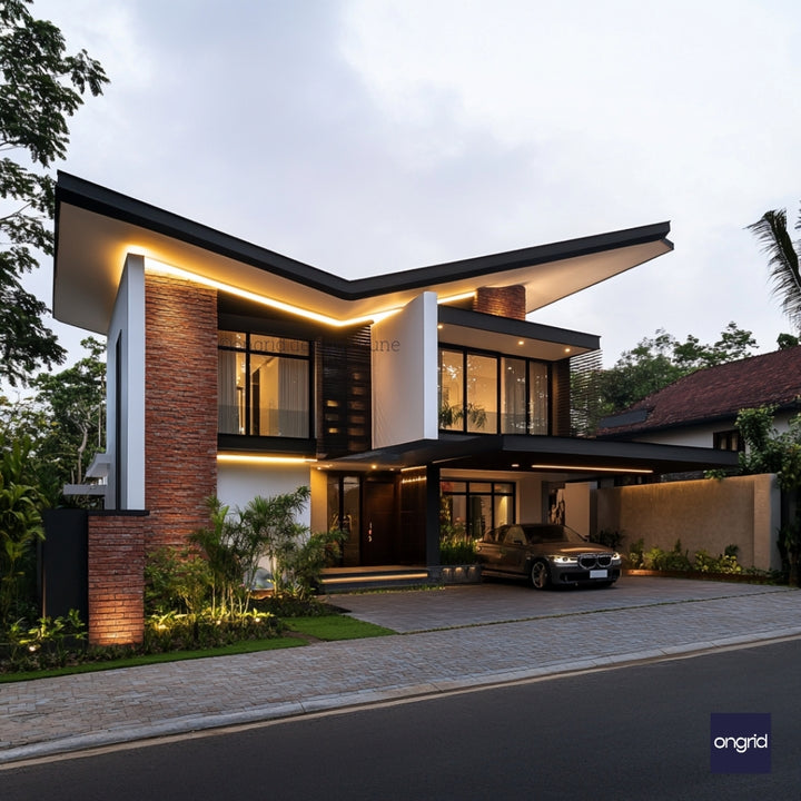 Modern Tropical Duplex: Where Luxury Meets Family Living