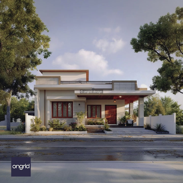 Smart Single-Story Home for Modern Living